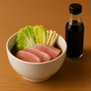 น้ำซุปดำ KJ (พรี่เมี่ยม) Black Shabu Soup KJ (premium)