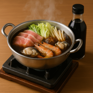 น้ำซุปดำ KJ (พรี่เมี่ยม) Black Shabu Soup KJ (premium)